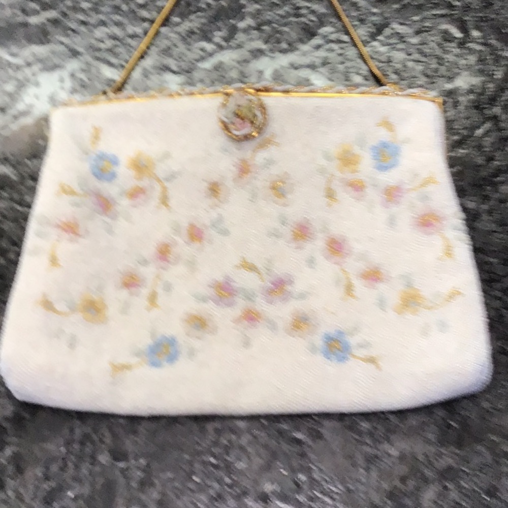 Vintage Hand Made Evening Bag